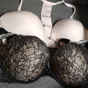 Two bras